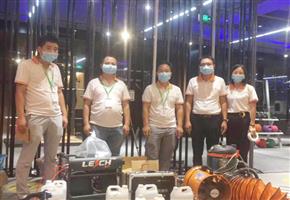 飞纵健身会所室内空气治理